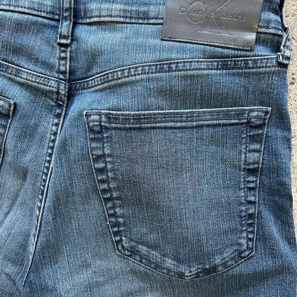 Calvin Klein Dark Blue Slim Jeans - Picture 5 of 5